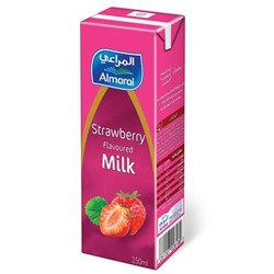 Show details for Almarai flavored strawberry milk 250 ml Picture of Almarai flavored strawberry milk 250 ml
