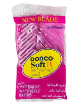 Show details for Dorco Soft Razor Blades, No. 5, Pink Picture of Dorco Soft Razor Blades, No. 5, Pink