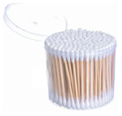 Show details for Flamingo plastic ear swabs Picture of Flamingo plastic ear swabs