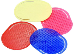 Show details for Small colorful plastic hair comb Picture of Small colorful plastic hair comb