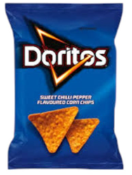 Show details for Doritos Hot & Sweet 45g Picture of Doritos Hot & Sweet 45g