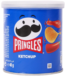 Show details for Pringles Potato Chips with Ketchup 40g Picture of Pringles Potato Chips with Ketchup 40g