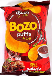 Show details for Bozo Puffs Barbecue 45g Picture of Bozo Puffs Barbecue 45g