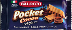 Show details for Balocco biscuits with cocoa cream 25g Picture of Balocco biscuits with cocoa cream 25g