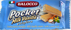 Show details for Balocco biscuits with milk and vanilla cream, 25 grams Picture of Balocco biscuits with milk and vanilla cream, 25 grams