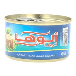 عرض تفاصيل تونا ألوها خفيف بالزيت النباتي 100 جرام صورة تونا ألوها خفيف بالزيت النباتي 100 جرام