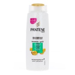 Picture of Pantene Smoother Humanity Silky Shampoo 600 ml