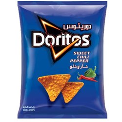 Picture of Doritos chips hot and sweet corn flakes 180 g