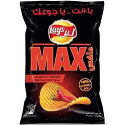 Picture of Lays Chips Max Hot Pepper 200 G