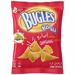 Picture of Bugles corn snacks, original flavor, 125 gm