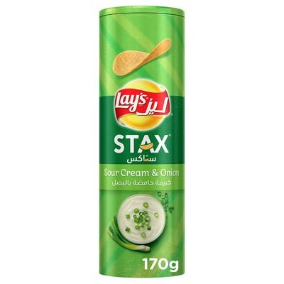 Picture of Lays Chips Sour Cream And Onion 170 Gm