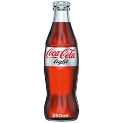 Picture of Coca-Cola Light Glass 250 ML