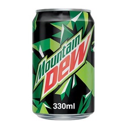 Picture of Mountain Dew soft drink 330 ml