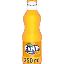 Picture of Fanta orange glass 250 ml
