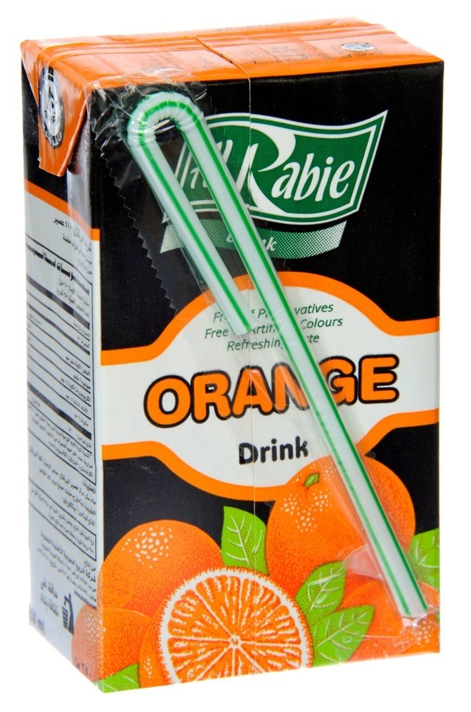 Picture of Al Rabie drink orange 250 ml
