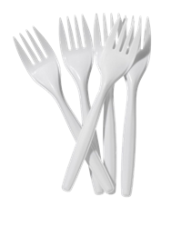 Picture of Plastic spoons fork 50 pieces