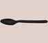 Picture of Strong black plastic spoons 50 pieces, Picture 1