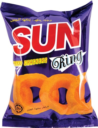 Picture of SunRing chips with cheese 60 grams