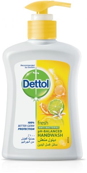 Picture of Dettol Hand Wash Soap Anti-Bacterial Citrus 200ml