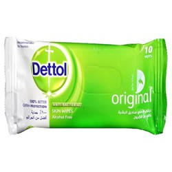 Picture of Dettol sanitizer original 10 wipes