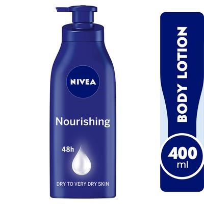 Picture of Nivea Moisturizing Lotion With Almond Oil And Vitamin E For Very Dry Skin 400 ML