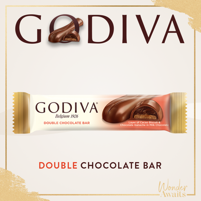 Picture of Godiva chocolate cocoa and biscuit 35 gram