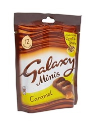 Picture of Galaxy minis chocolate caramel 168 grams
