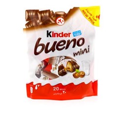 Picture of Kinder bueno mini chocolate with milk and hazelnuts, 108 grams