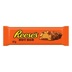 Picture of Reese's Chocolate Bar nuts with peanut butter and caramel 47 grams