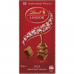 Picture of Lindt chocolate milk 100 grams
