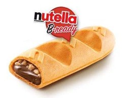Picture of Nutella wafer stuffed with hazelnut cream and chocolate 22 grams