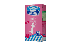 Picture of Saudi long life milk skimmed 1 liter