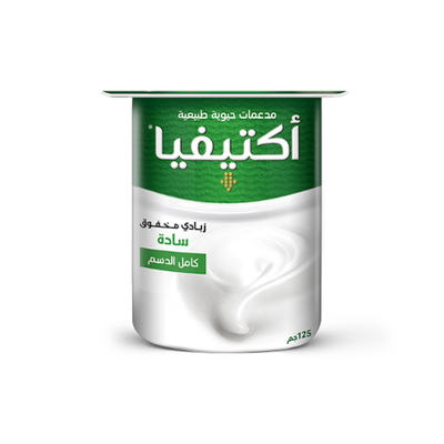 Picture of Activia yogurt stirred plain 125g