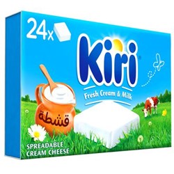 Picture of Kiri cheese with cream, 24 pieces cubes