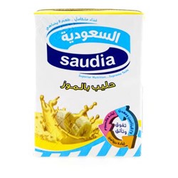 Picture of Saudi long life milk banana 200 ml