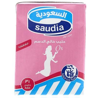 Picture of Saudi long life milk skimmed 200 ml