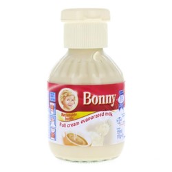 Picture of Bonny Evaporated Milk Resealable Bottle Full Cream 159 ML