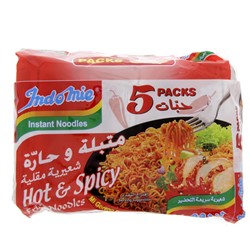 Picture of Indomie Noodles Marinated And Spicy 80 G × 5