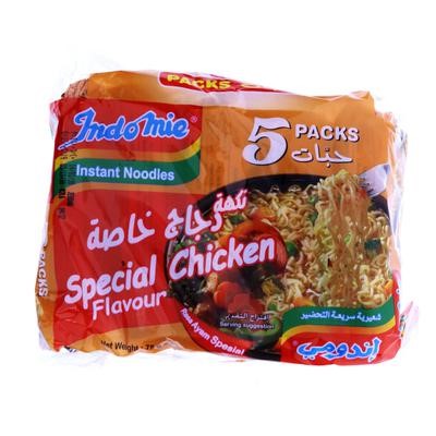 Picture of Indomie noodles chicken curry instant preparation 75 g x 5