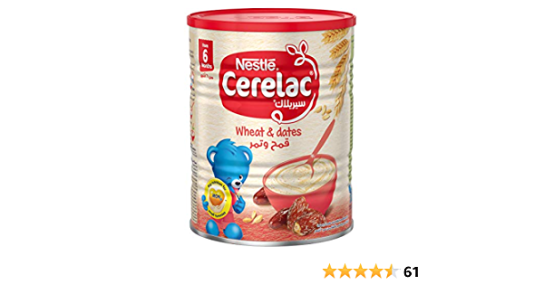 Picture of Cerelac wheat and dates Nestle 400g