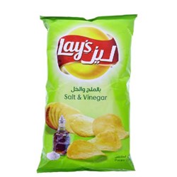Picture of Lays chips with salt and vinegar 170 grams