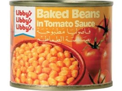 Picture of Beans Cooked With Libbys Tomato Sauce (220 g)